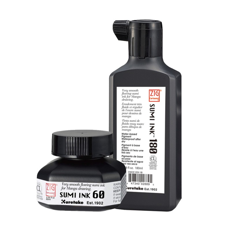 Tinta Sumi Ink Negro Intenso Kuretake